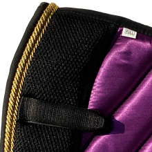 Charger l&#39;image dans la galerie, Tapis Satin Luxe Dressage Prune Violet

